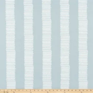 Outdoor Fabric - Dash Belmont Blue By Premier Prints