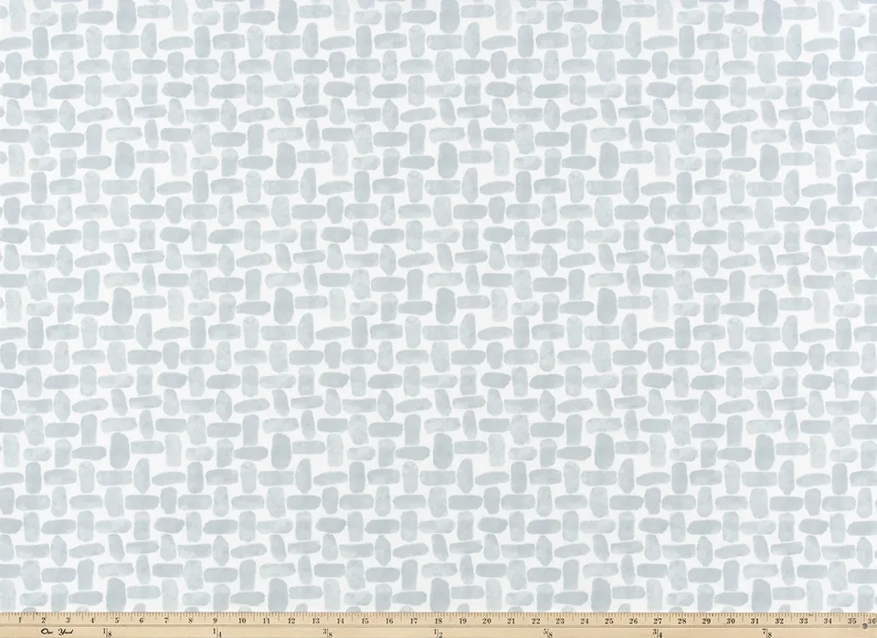Outdoor Fabric - Farley Belmont Blue Fabric By Premier Prints