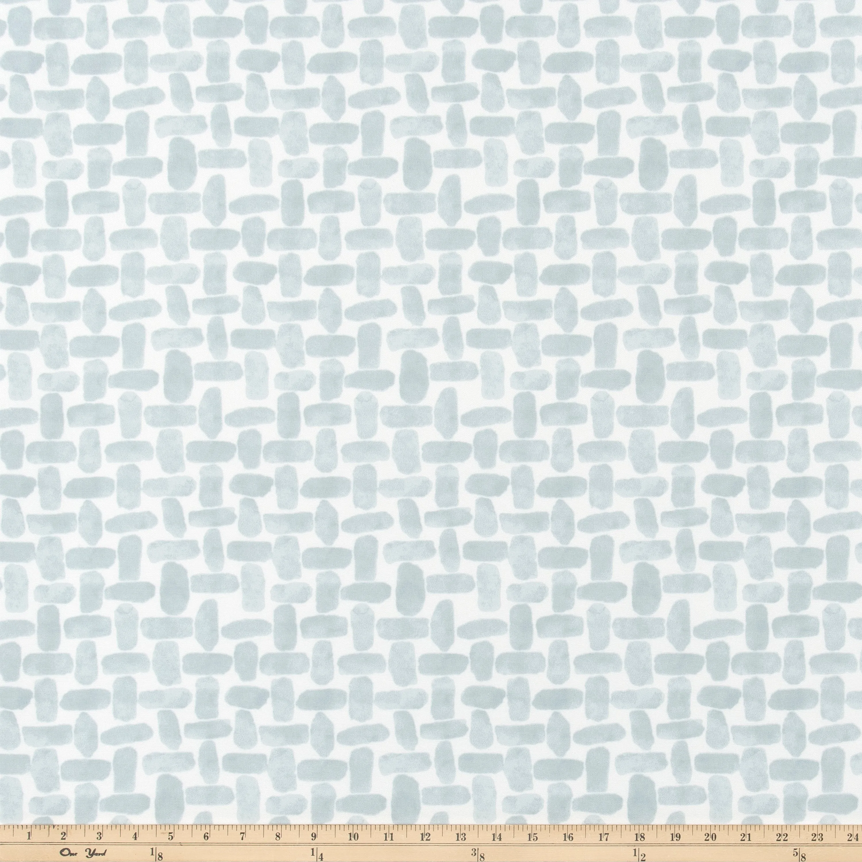 Outdoor Fabric - Farley Belmont Blue Fabric By Premier Prints