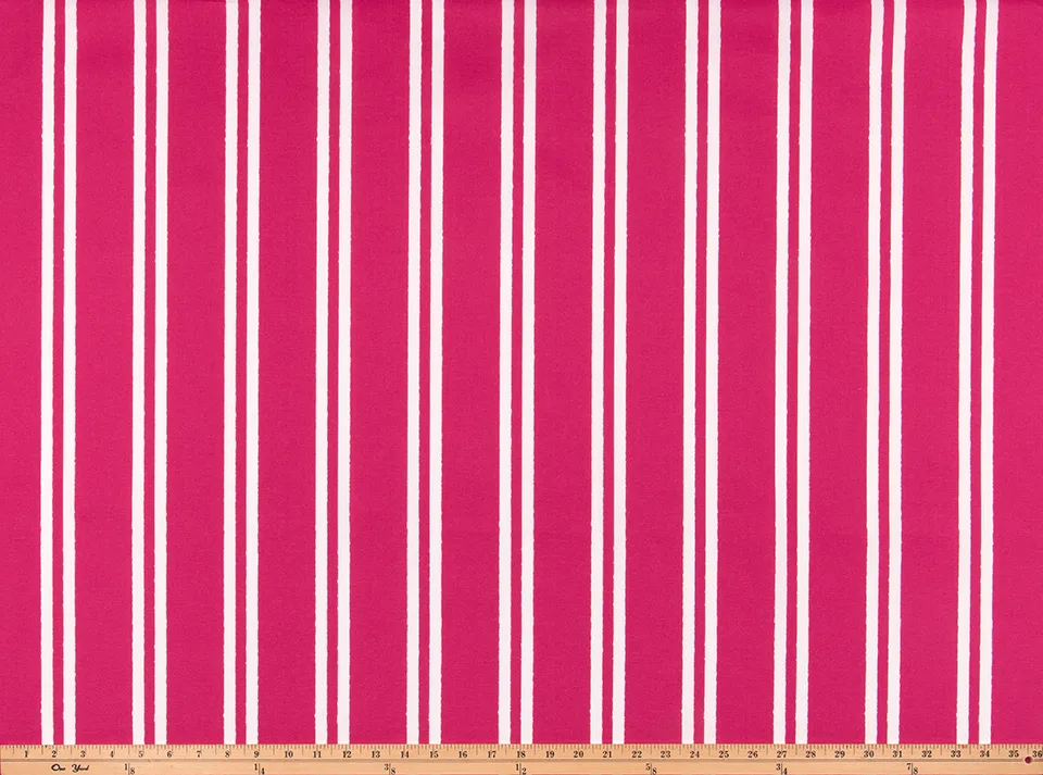 Outdoor Fabric -  Parker Jazz Pink By Premier Prints