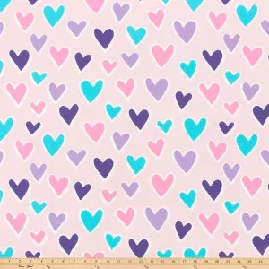 Paper Hearts Bella Fabric By Premier Prints