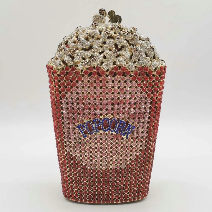 Popcorn Minaudiere Clutch
