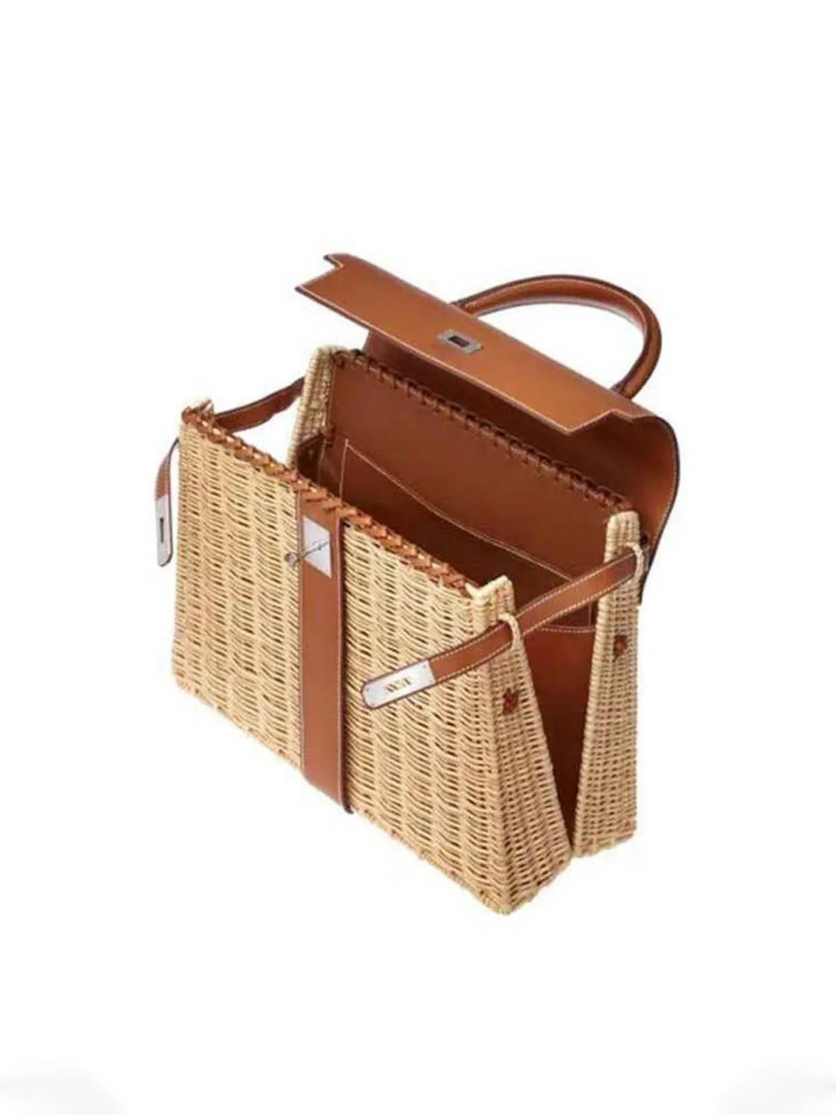Rattan Tote Bag