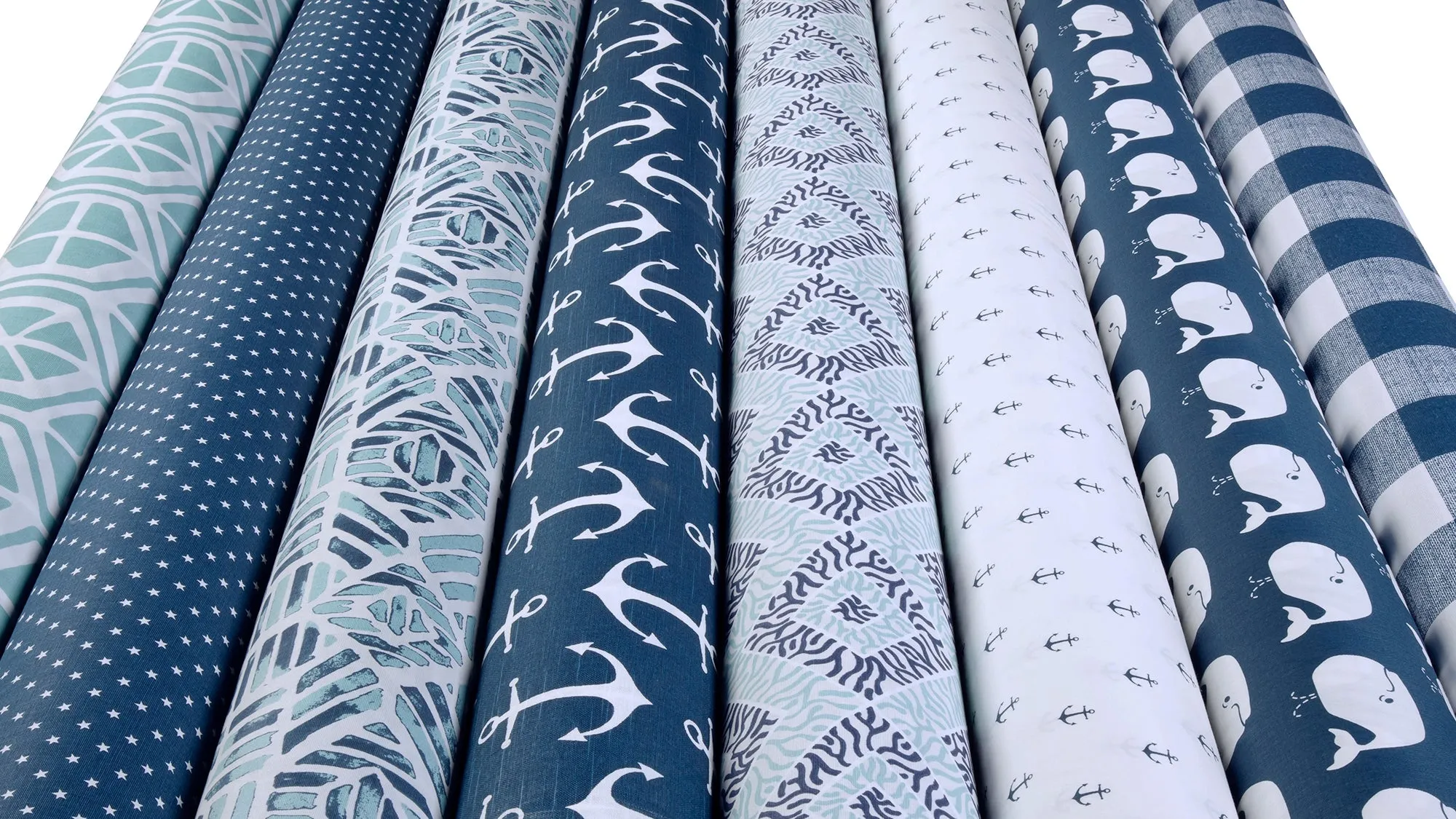 Sailor Premier Navy Slub Fabric By Premier Prints