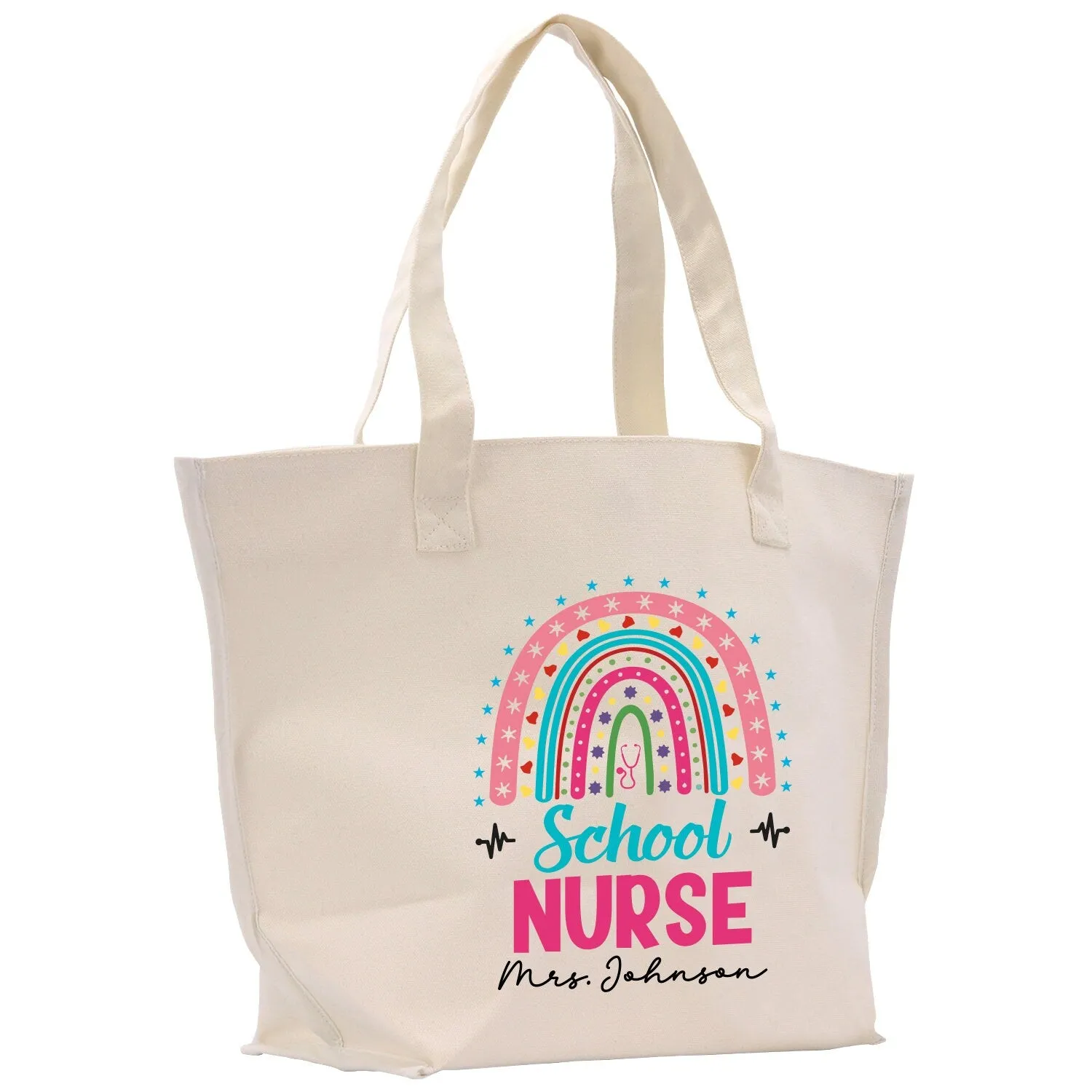 School Nurse Personalized Hand Bag Nurse Gift Registered Nurse Bag RN Tote RN Gift Future Nursing Student Gift Nurse Graduation Gift
