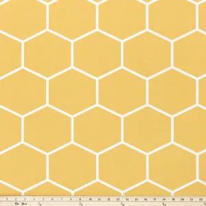 Shapes Brazilian Yellow Fabric By Premier Prints