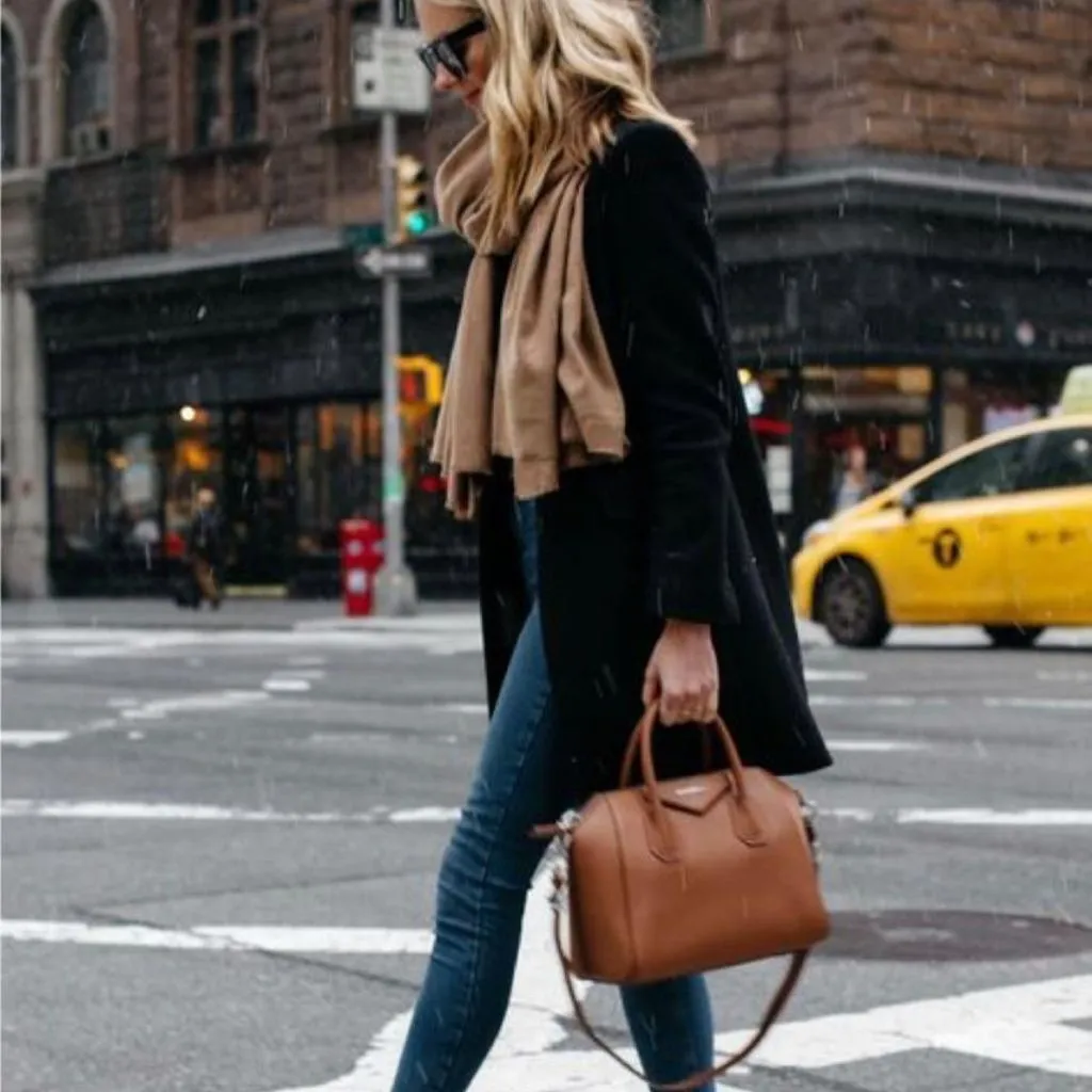 Solid Highend Quality Pu Leather Handbag For Women