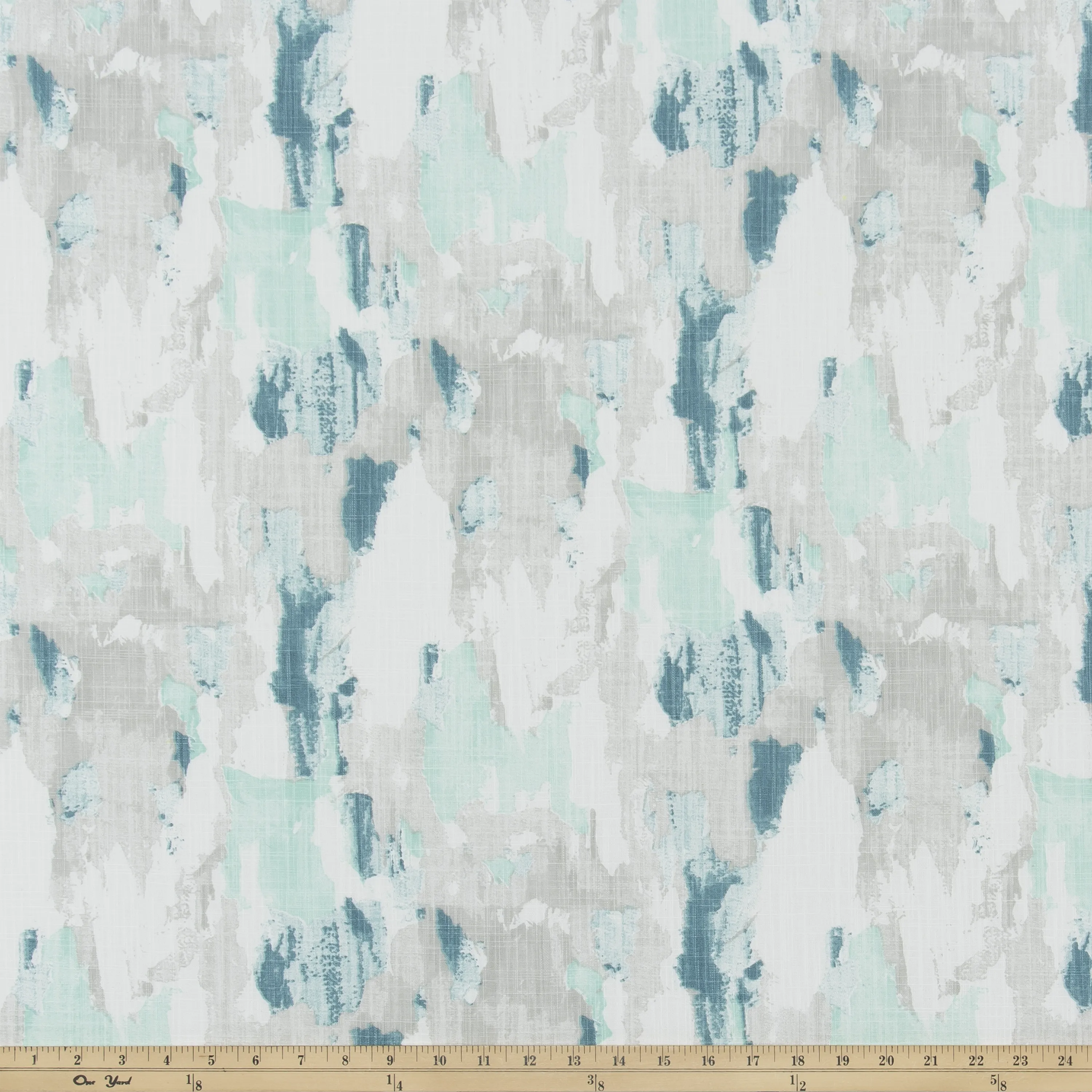 Splash Fountain Slub Canvas Fabric By Premier Prints