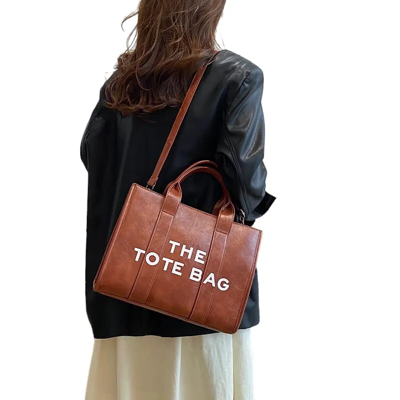 The Tote Bag Faux Leather Autumn