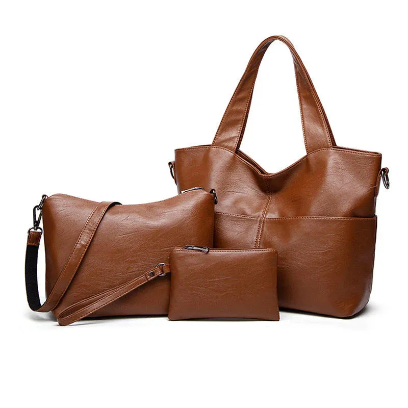 The Triple Threat (3 Bags in one) - Brown