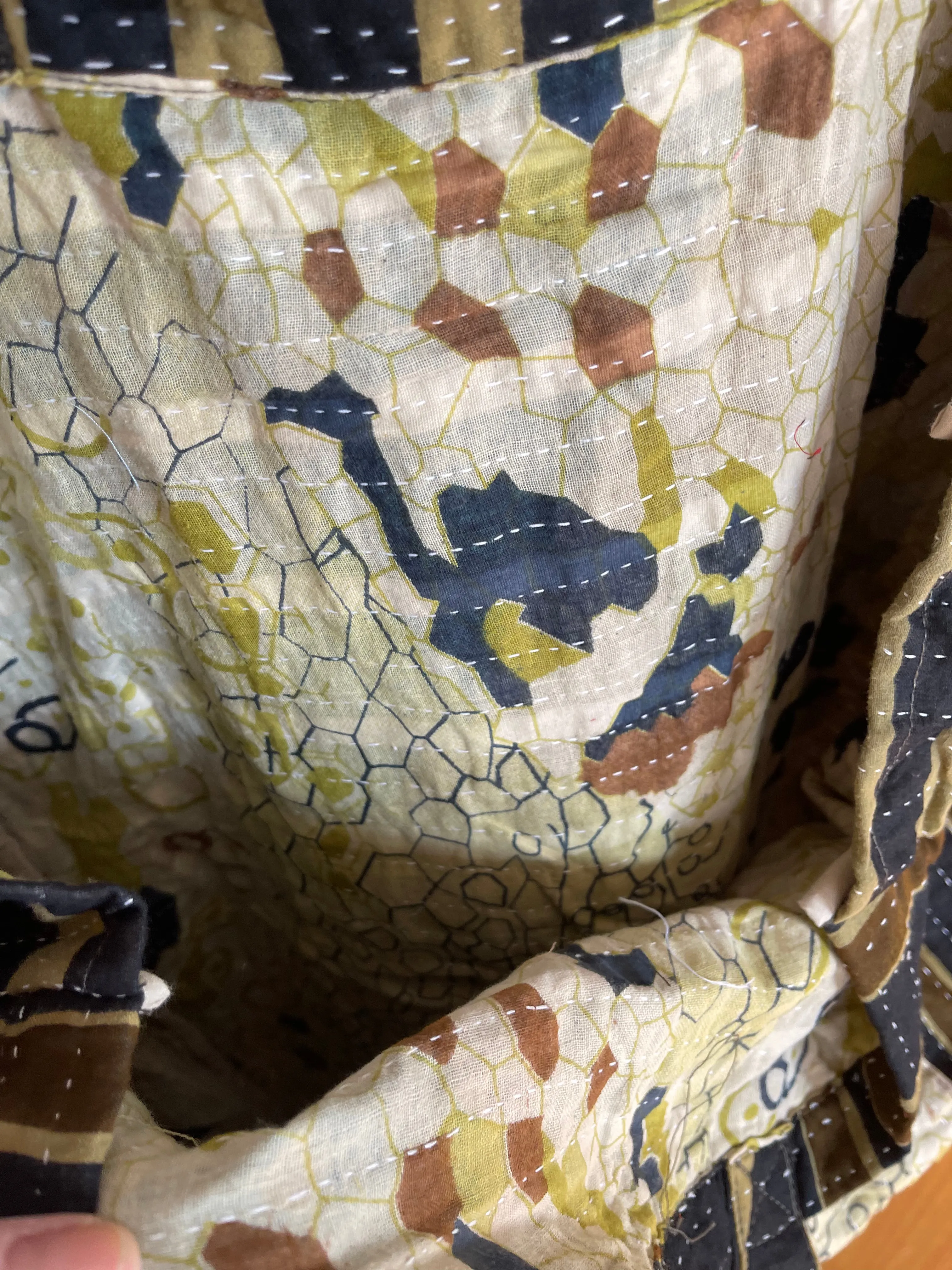 Vintage Kantha Tote - Outback