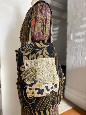 Vintage Kantha Tote - Outback