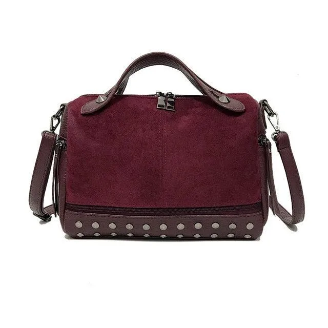 Vintage Shoulder Bag Women PU Leater Crossbody Bag Luxury Messenger Bag Lady Handbag Large Shopping Purse