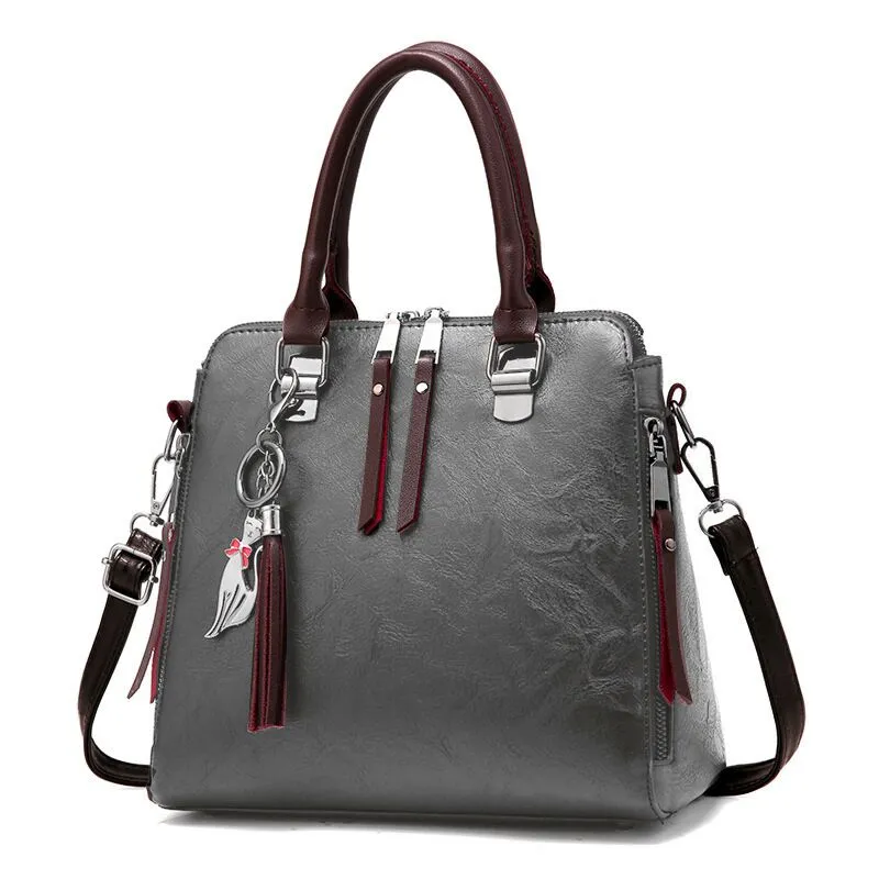 Vvsha  Famous Brand Women Handbags 2023 Luxury Crossbody For Woman Fashion Design Purses Totes Soft PU Leather Shoulder Bag