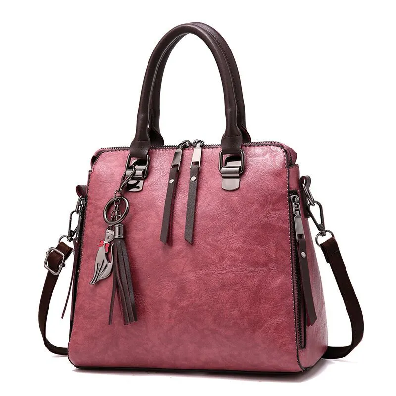 Vvsha  Famous Brand Women Handbags 2023 Luxury Crossbody For Woman Fashion Design Purses Totes Soft PU Leather Shoulder Bag