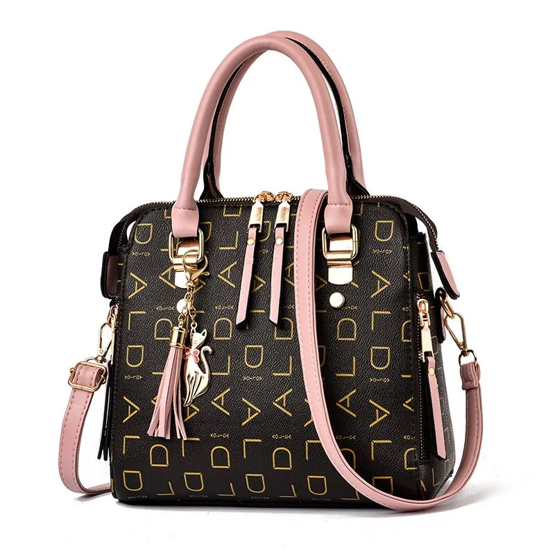Vvsha  Famous Brand Women Handbags 2023 Luxury Crossbody For Woman Fashion Design Purses Totes Soft PU Leather Shoulder Bag