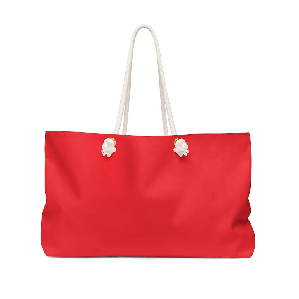 Weekender Bag  RED Swirl