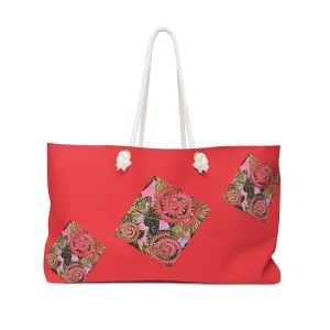 Weekender Bag  RED Swirl
