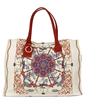White Toy Horses Small Tote Bag