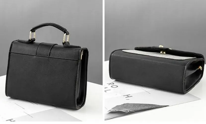 Women's Shoulder Bag Leather Handbag with Crossbody Strap