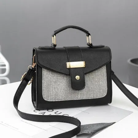 Women's Shoulder Bag Leather Handbag with Crossbody Strap