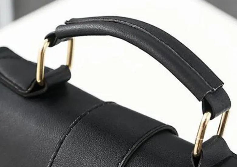 Women's Shoulder Bag Leather Handbag with Crossbody Strap