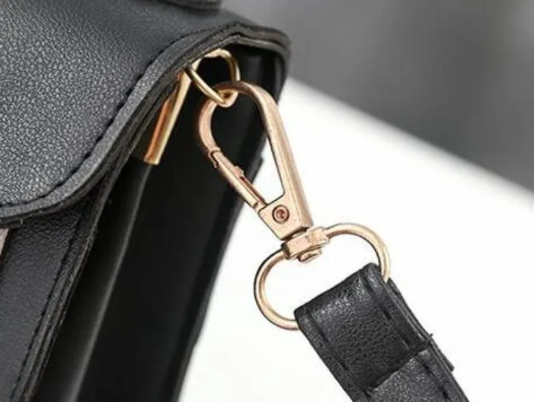Women's Shoulder Bag Leather Handbag with Crossbody Strap