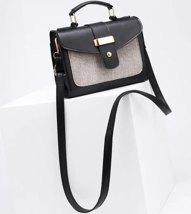 Women's Shoulder Bag Leather Handbag with Crossbody Strap