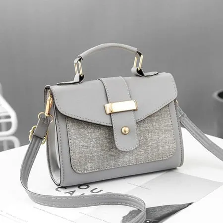 Women's Shoulder Bag Leather Handbag with Crossbody Strap