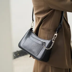 Women's Small Crossbody Purse Black Small Shoulder Purse