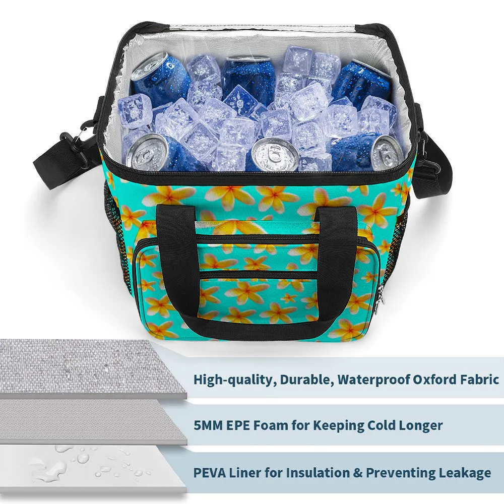 Yellow Frangipanis Aqua Multi Function Large Waterproof Bag